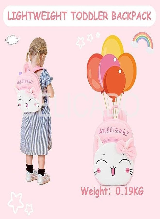 Delicado Kids Backpack, Toddler Preschool Kids Backpack for School/Nursery/Picnic/Travelling Bag for Baby Girl Boy (Age 1-6 Years) (AngelBaby) - Image 5
